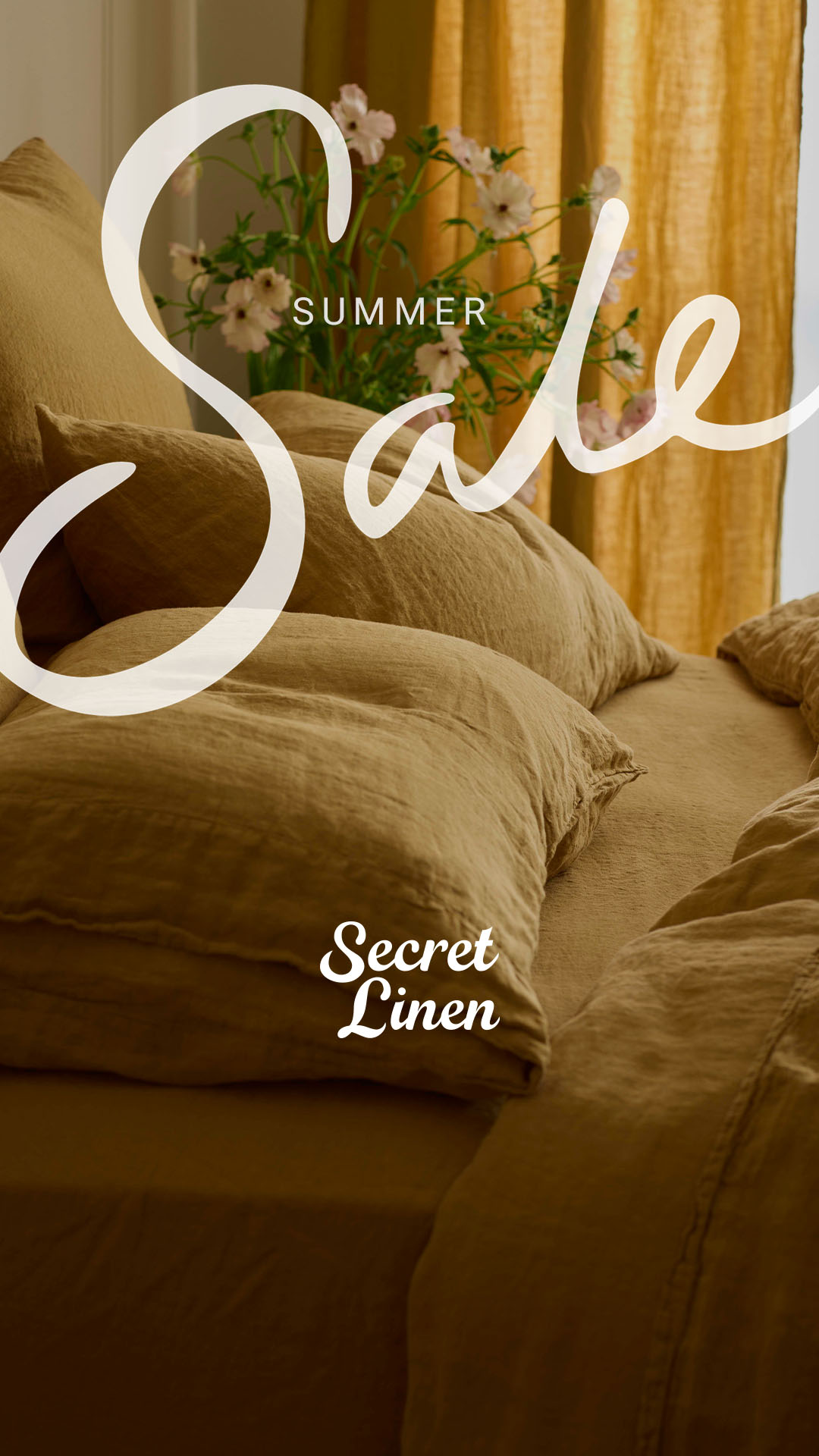 Secret Linen Store Facebook ad from Jun 26, 2026