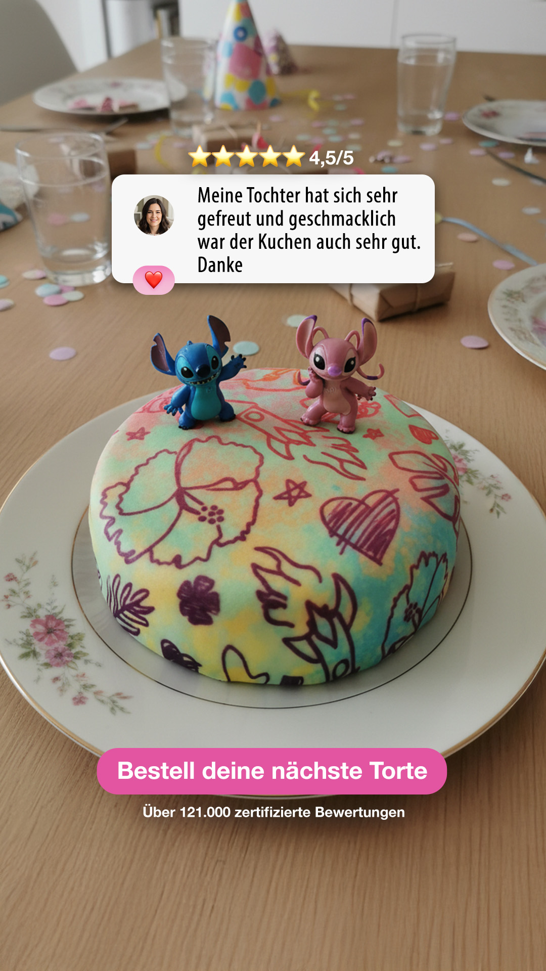 deinetorte.de Facebook ad