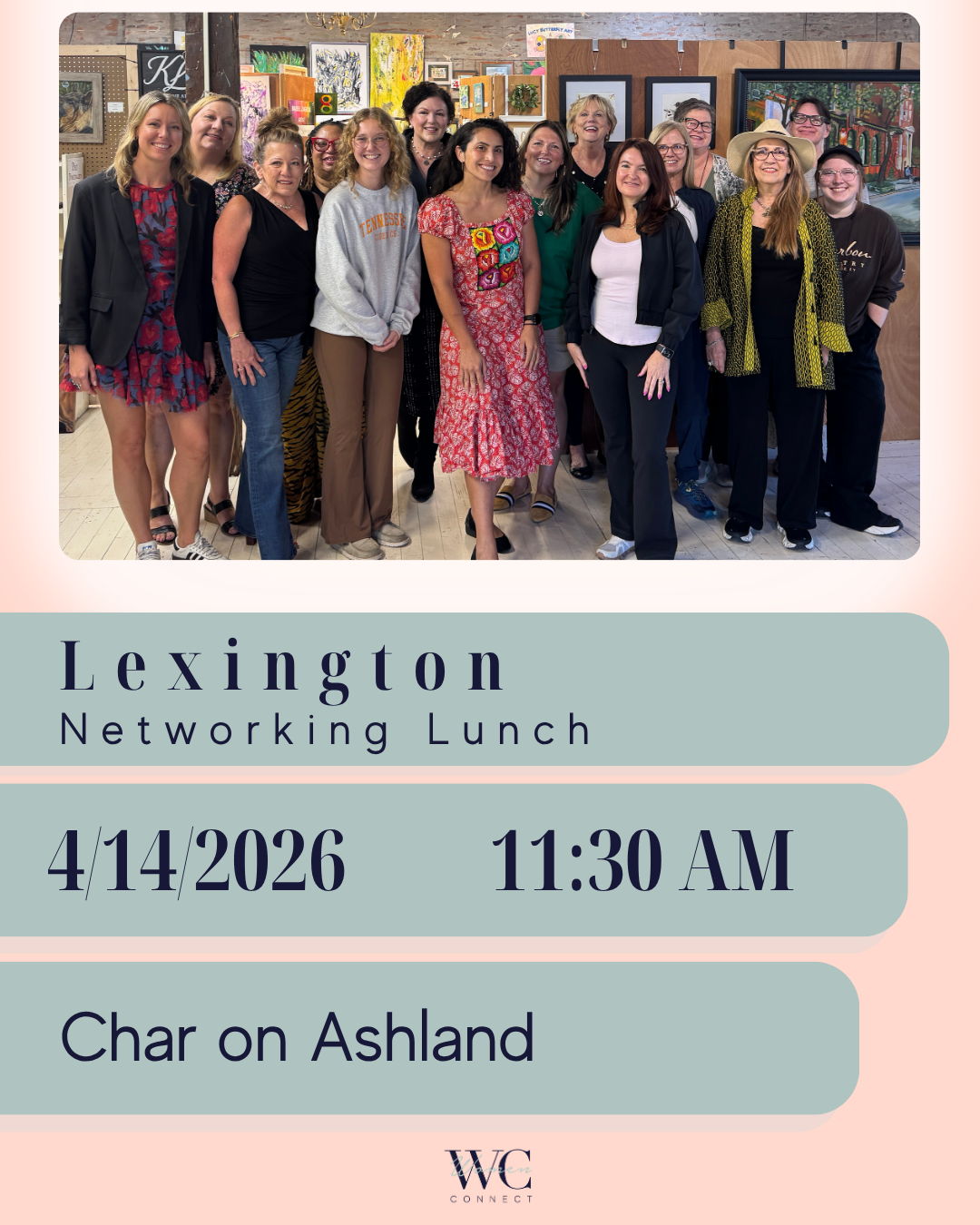 Women Connect Facebook ad: Grow Your Network & Make Real Connections!