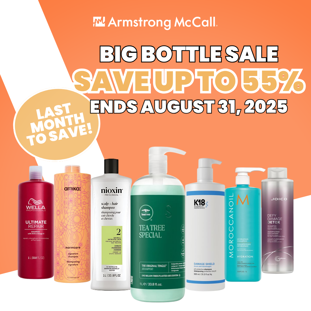 Armstrong McCall NW Houston Facebook ad: 55% Off Liters, 25% Off Gallons