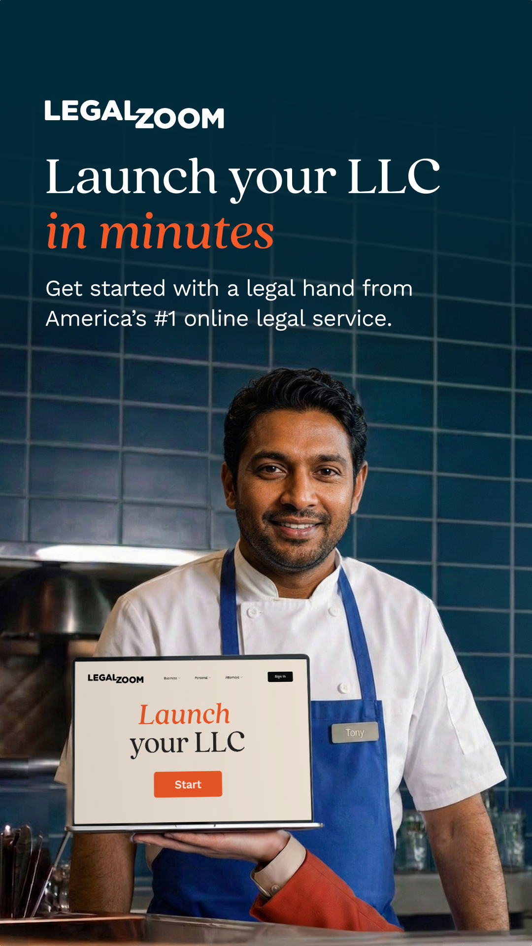 LegalZoom Facebook ad