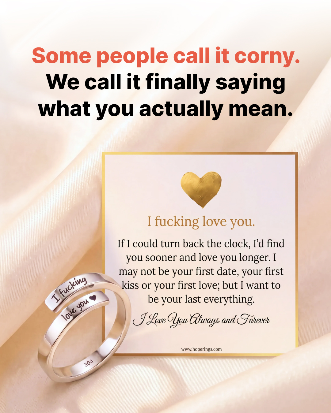Hope Rings Facebook ad