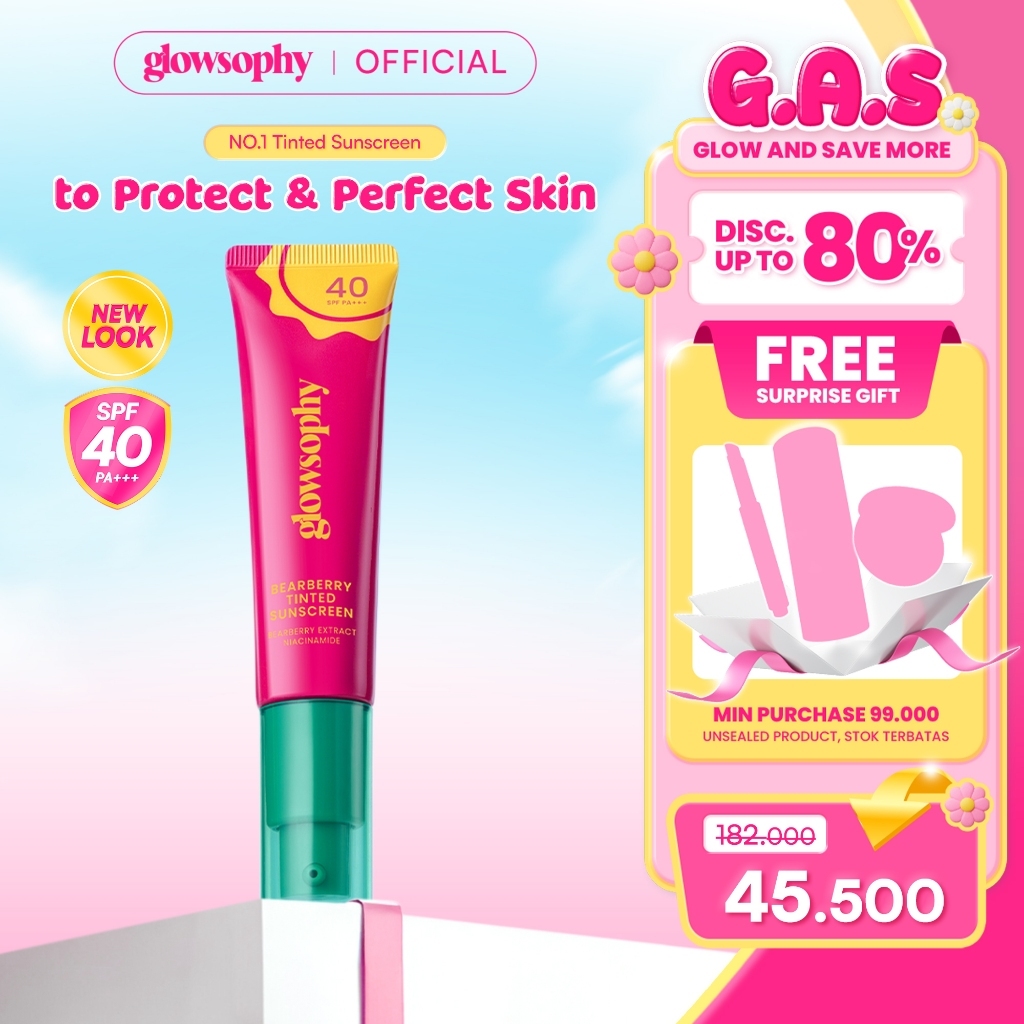 Glowsophy Facebook ad: Spesial promo terbatas di Shopee!