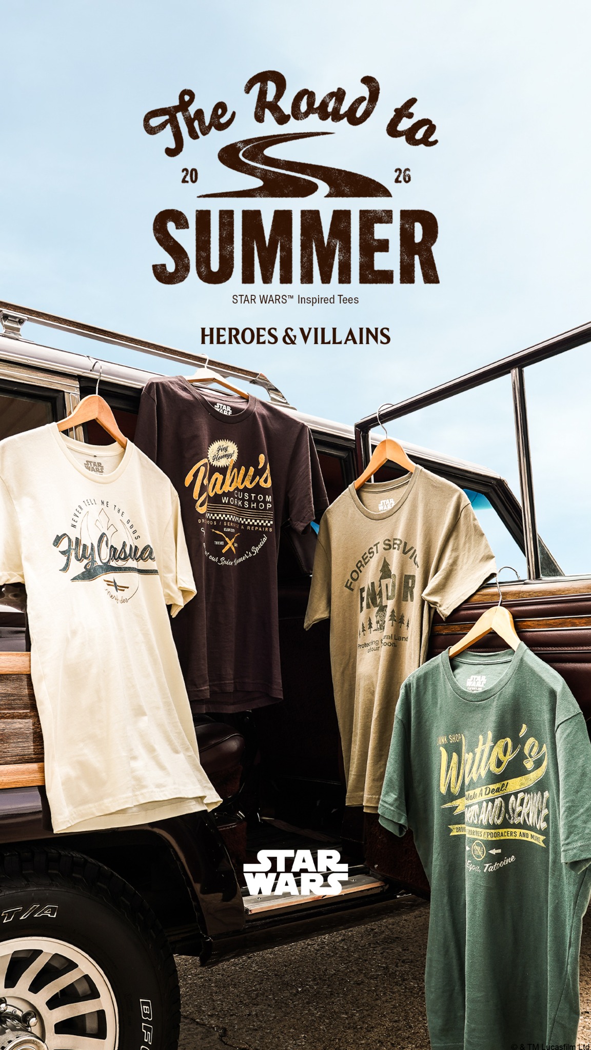 Heroes & Villains Facebook ad