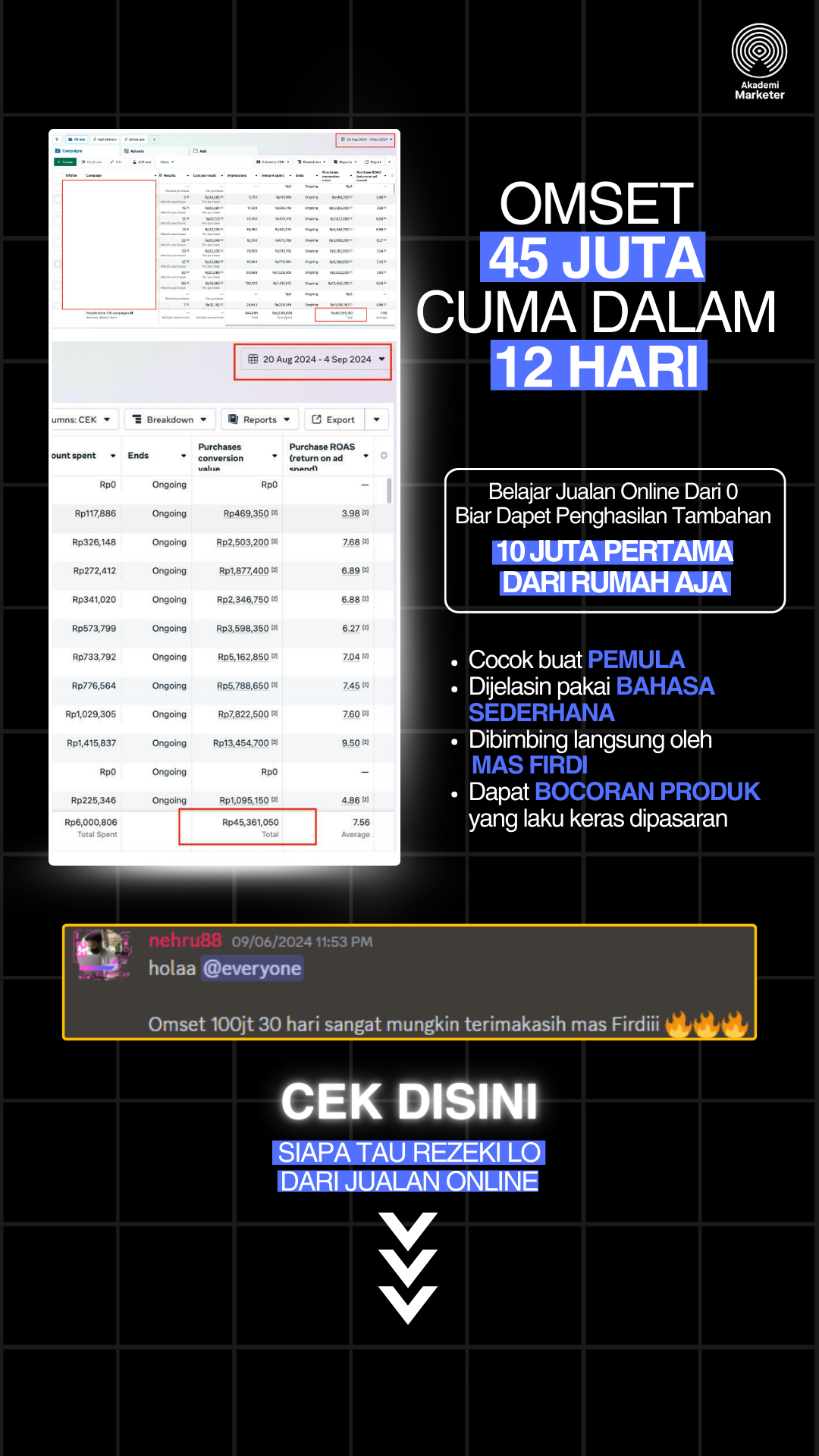Firdiads Facebook ad from Jun 3, 2026