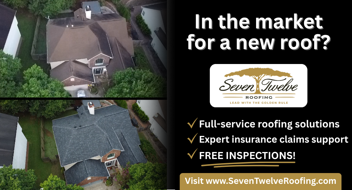 Seven Twelve Roofing Facebook ad: Best Roofing Company in Charlotte, NC