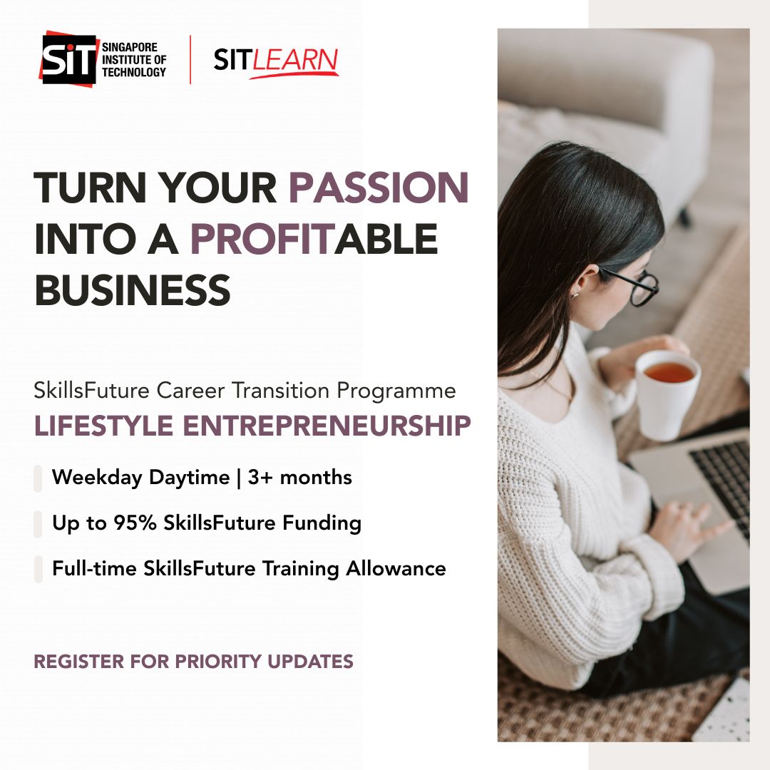 Singapore Institute of Technology Facebook ad