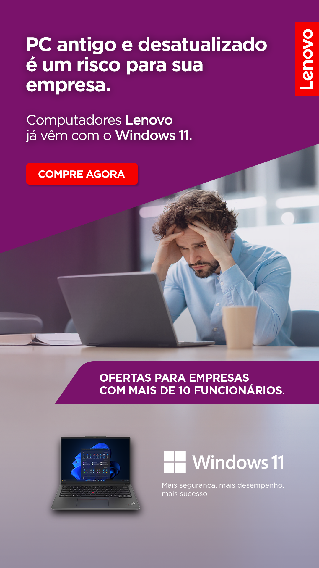 Lenovo Brasil Facebook ad