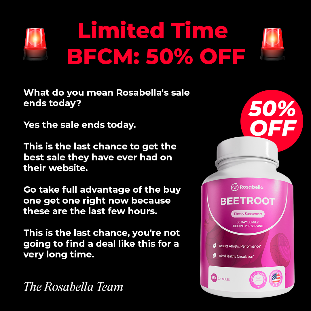 Rosabella Beetroot Facebook ad