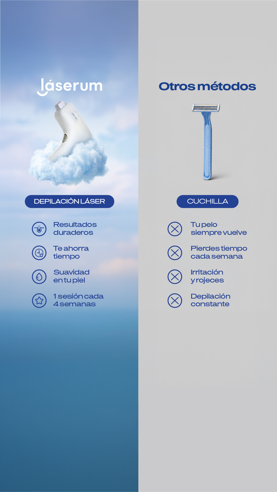 Láserum Facebook ad