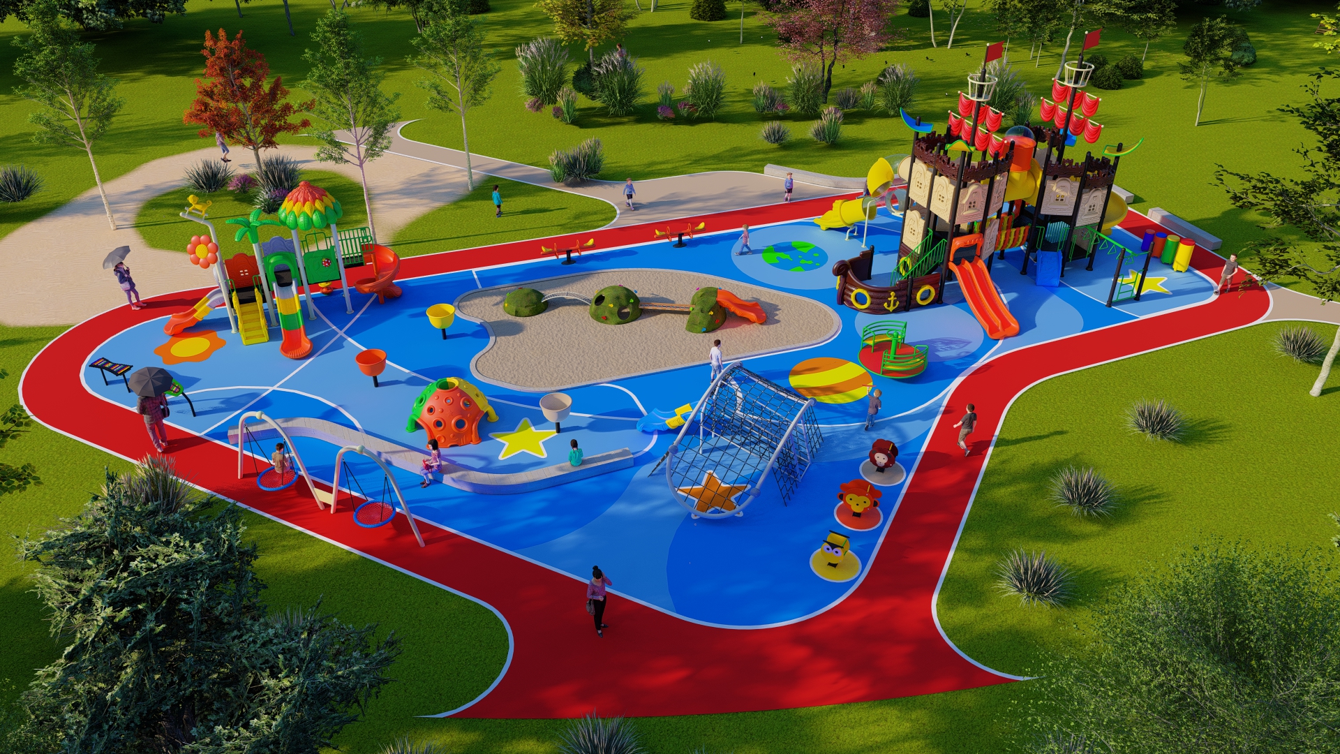 Wenzhou Jiqi Amusement Equipment Co.,Ltd Facebook ad: Outdoor Playground Manufacturer