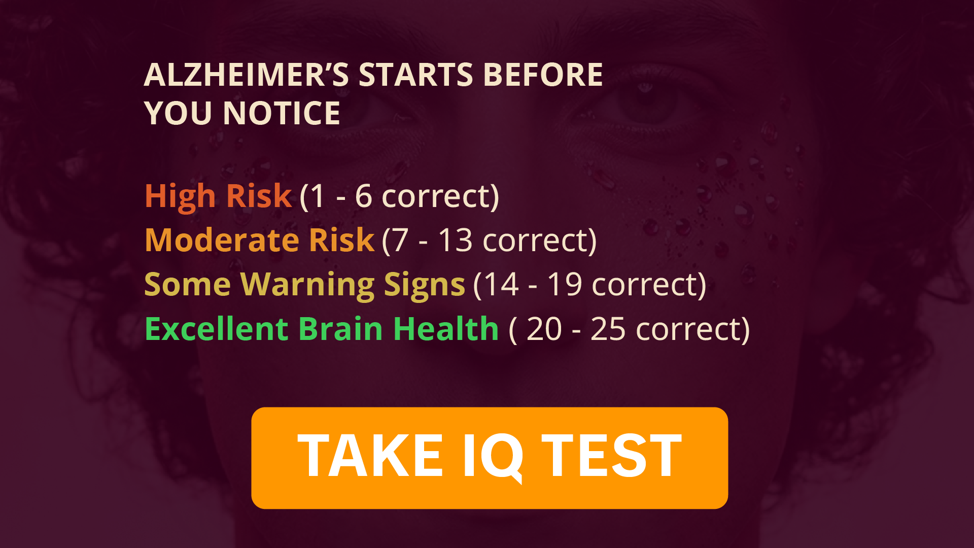 My IQ Facebook ad