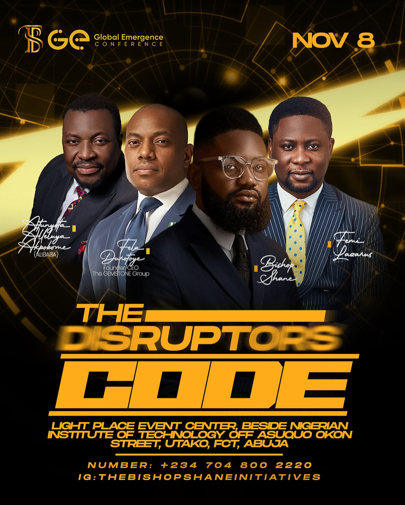 The Bishopshane Facebook ad: Buy GLOBAL EMERGENCE CONFERENCE 2025 by Bishop Shane on…