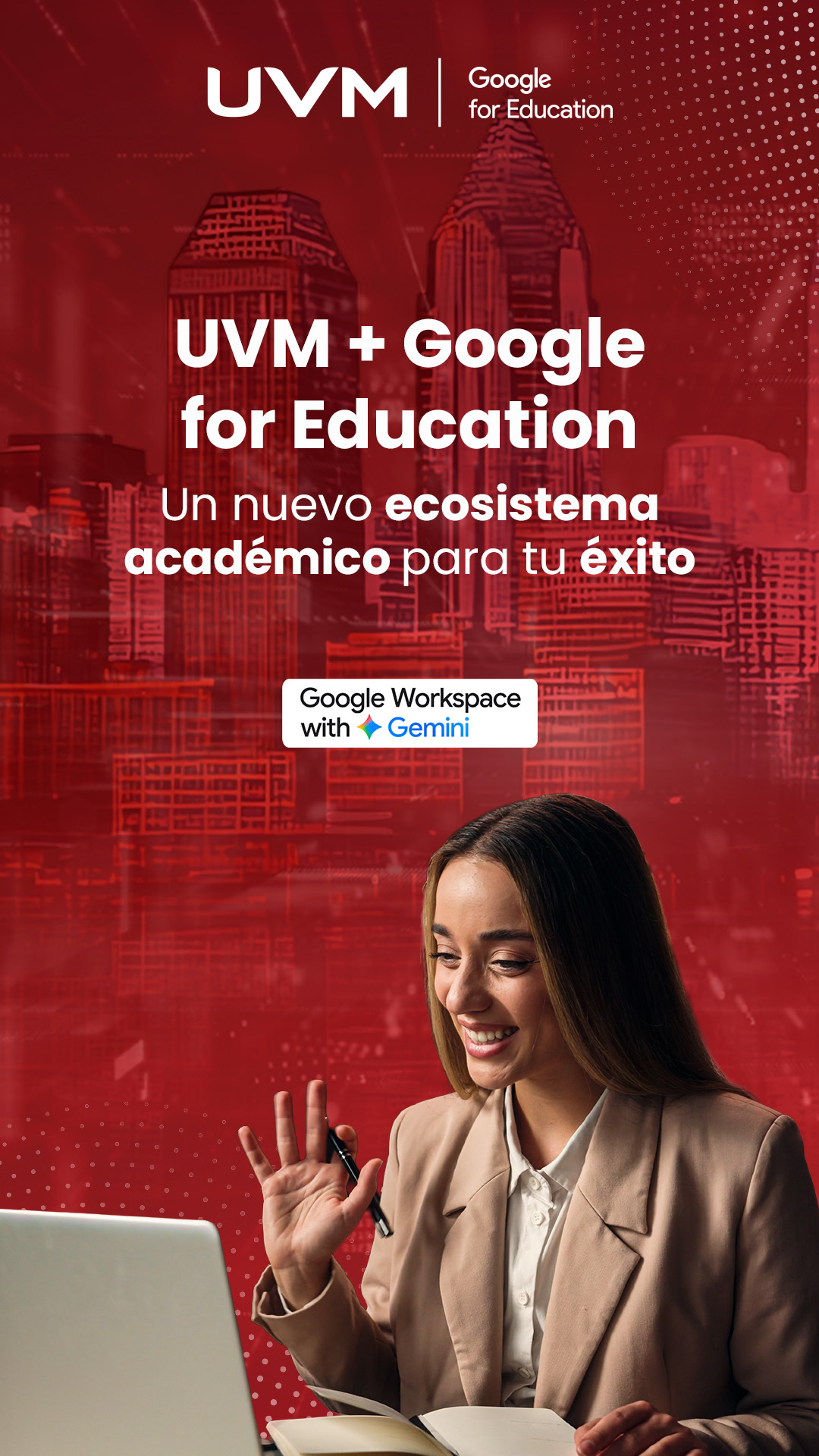 UVM Facebook ad