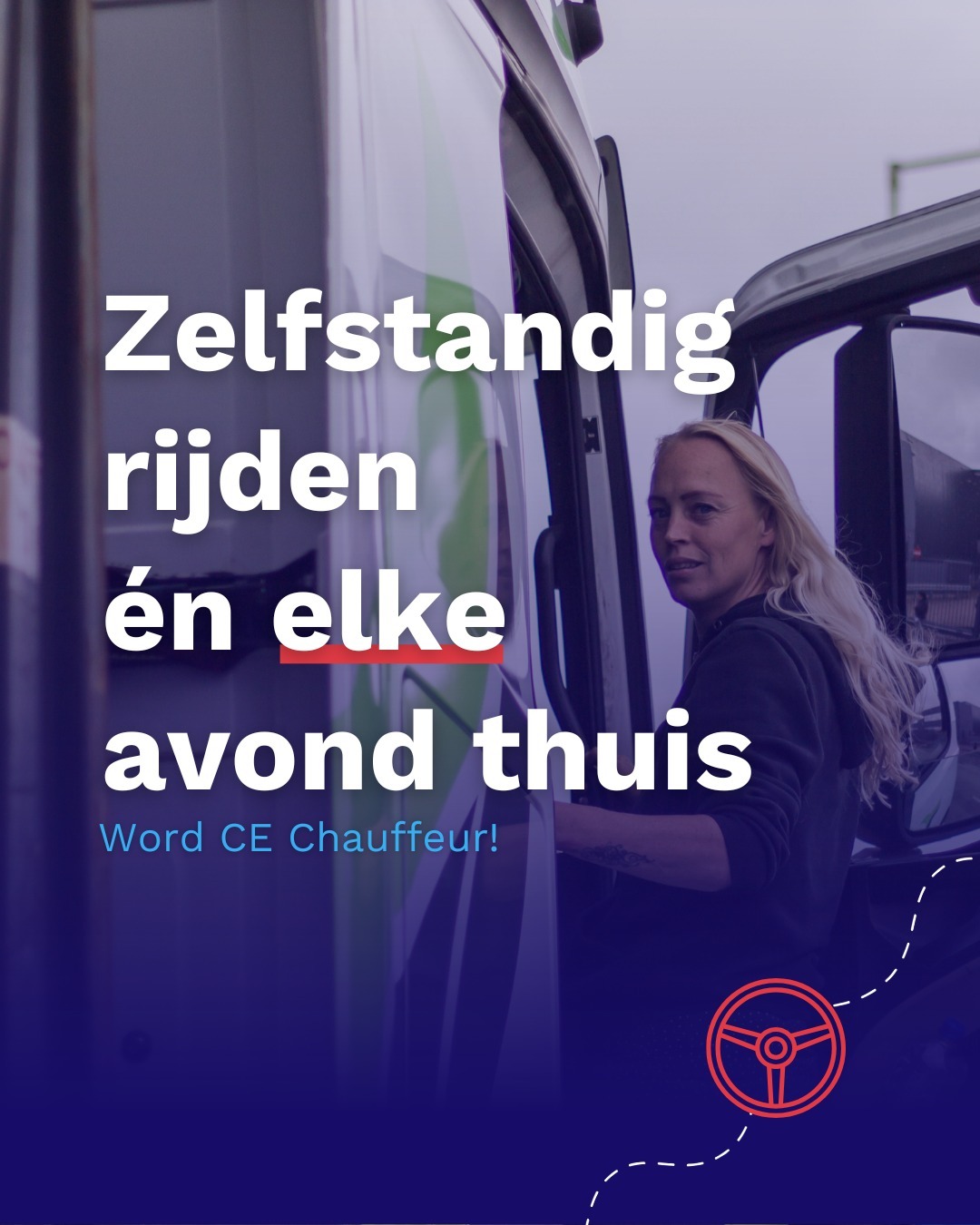 Logistiek24 Facebook ad: Chauffeur CE Palletdistributie