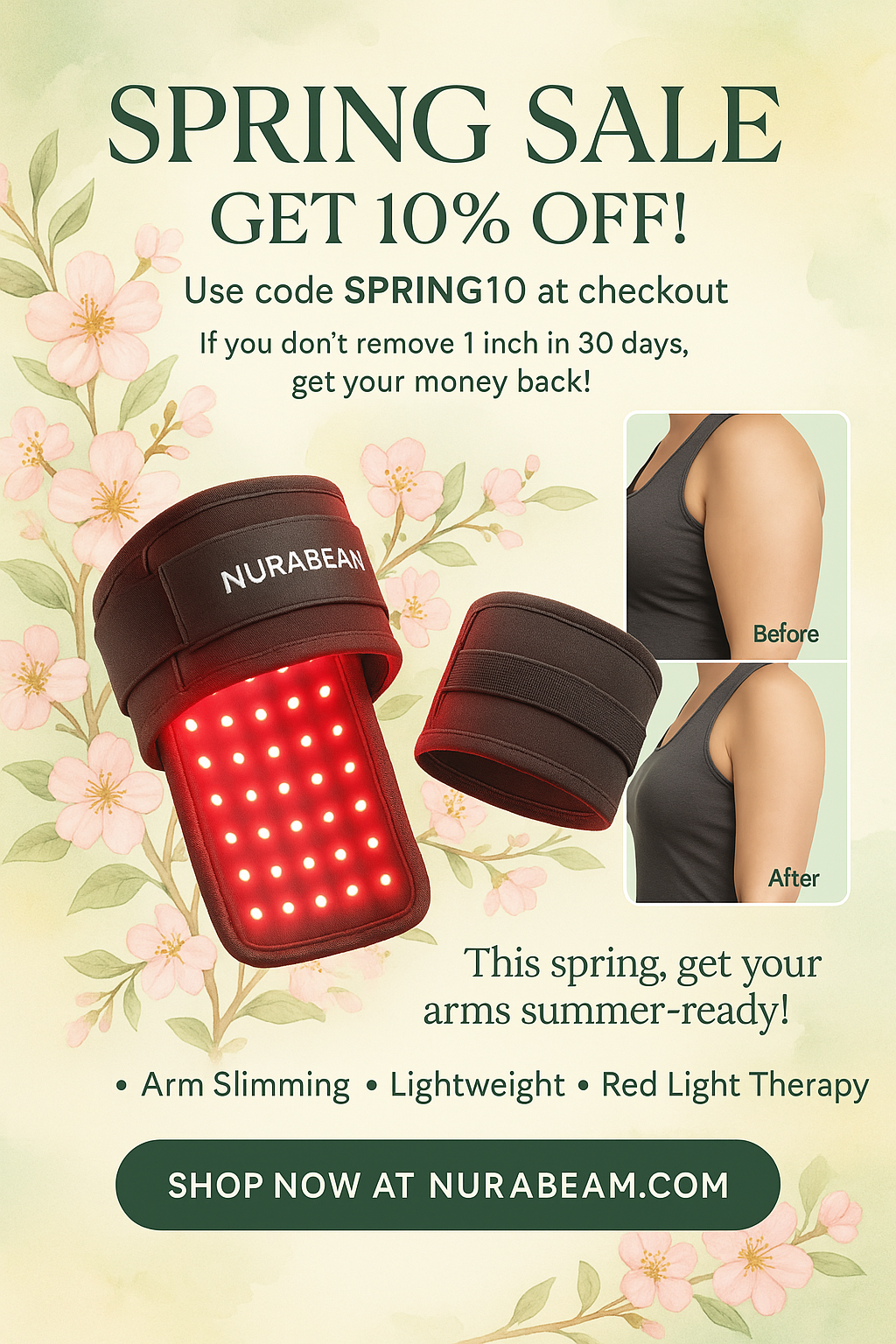 NURA BEAM Facebook ad: NuraSculpt Pro+ Arm Band