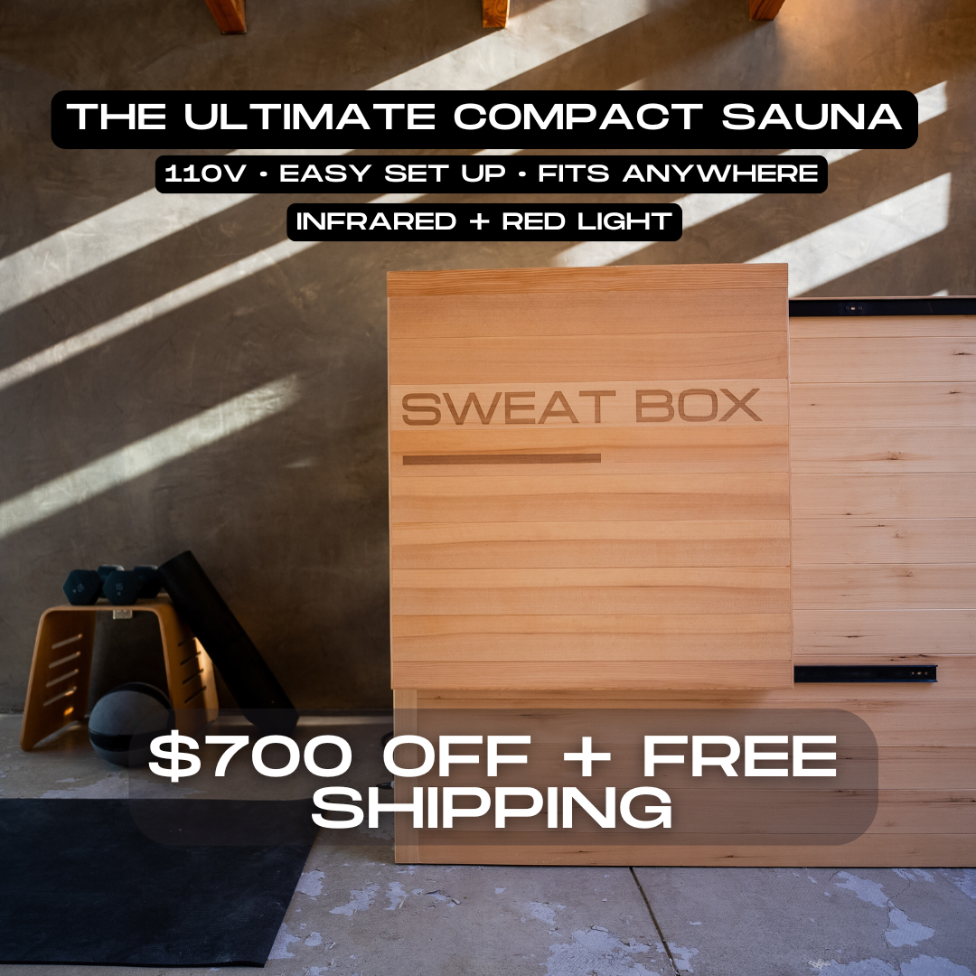 Sweat Box Sauna Facebook ad