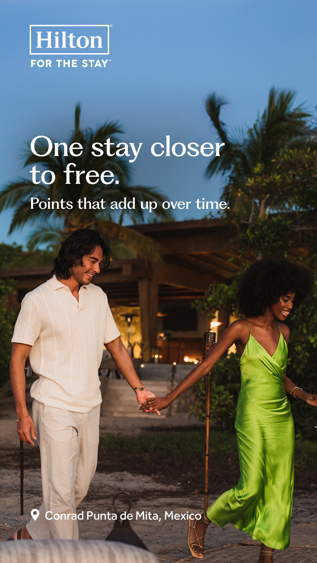 Hilton Facebook ad