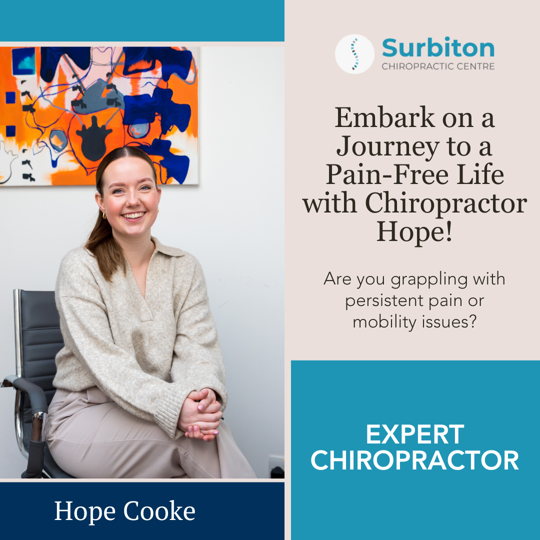 Surbiton Chiropractic Centre Facebook ad