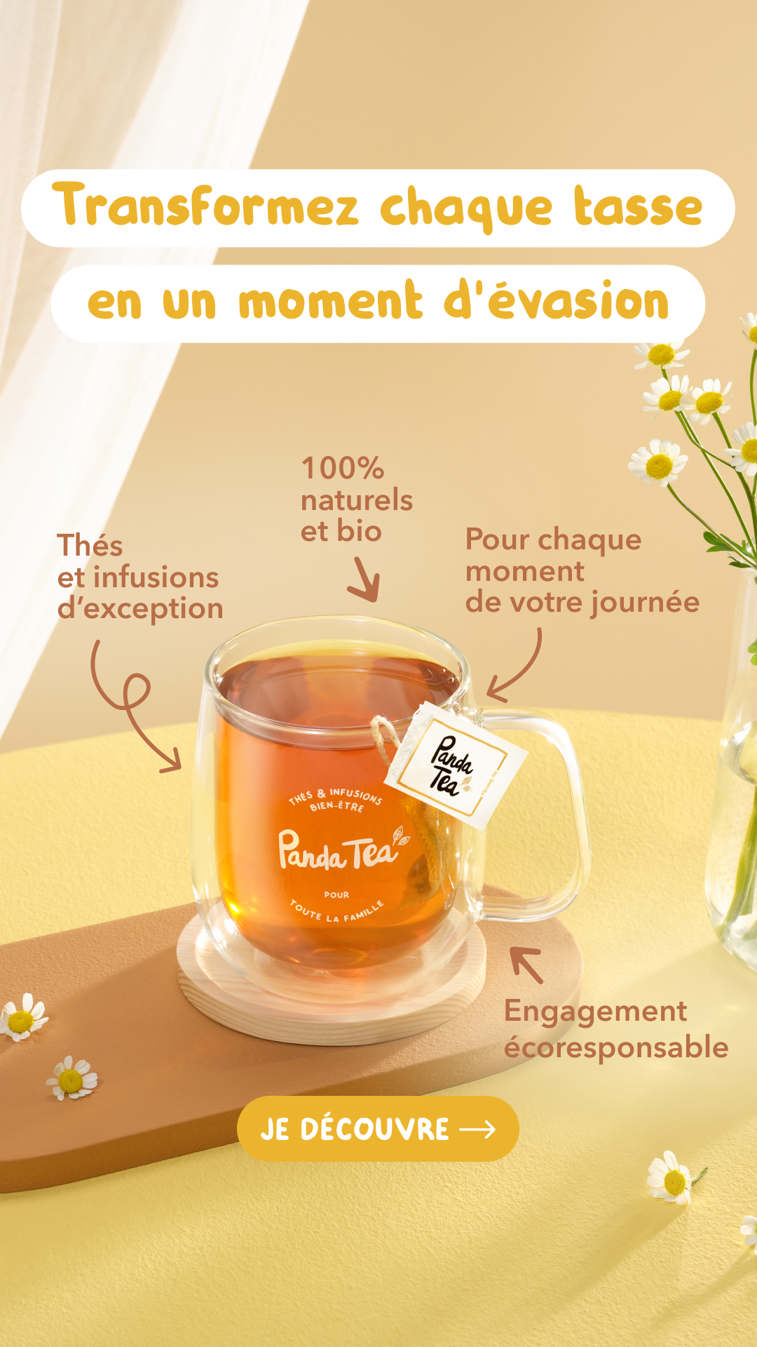 Panda Tea Facebook ad