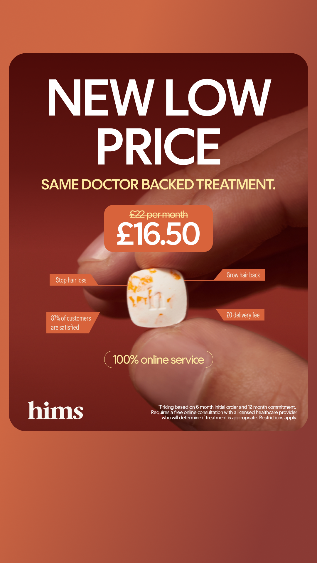 hims Facebook ad