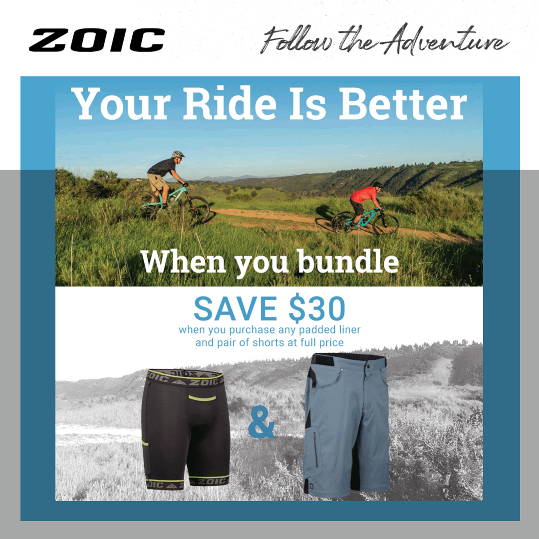ZOIC Clothing Facebook ad: Bundle & Save $30!