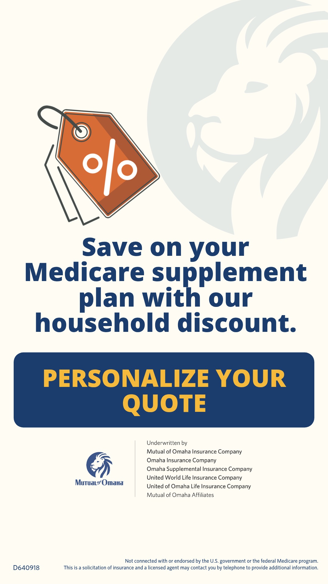Mutual of Omaha Facebook ad