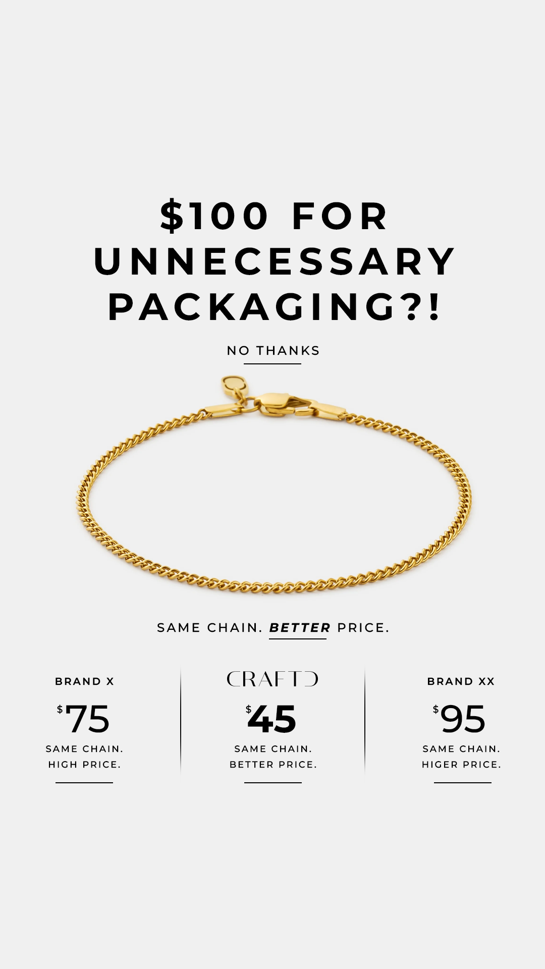 Craftd Facebook ad