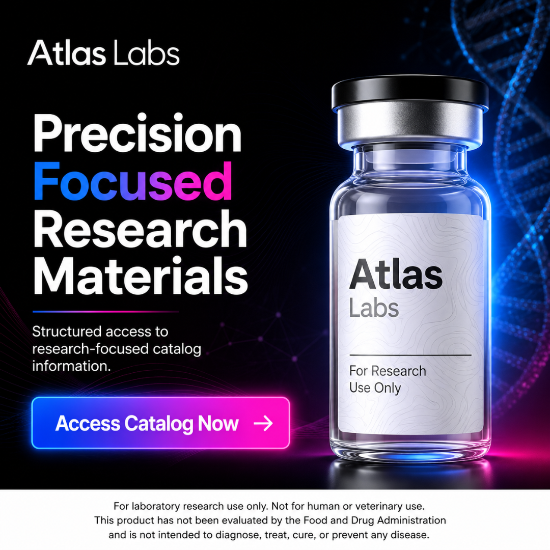 Atlas Labs Facebook ad: Access Research Catalog
