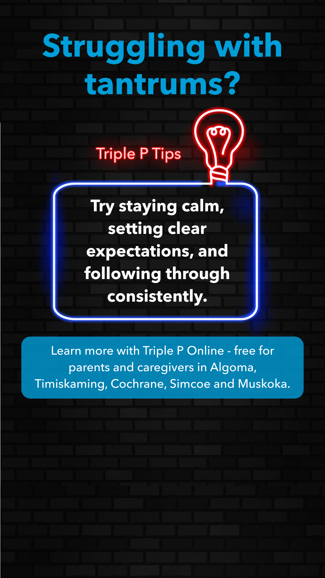 Triple P Canada - Positive Parenting Program Facebook ad
