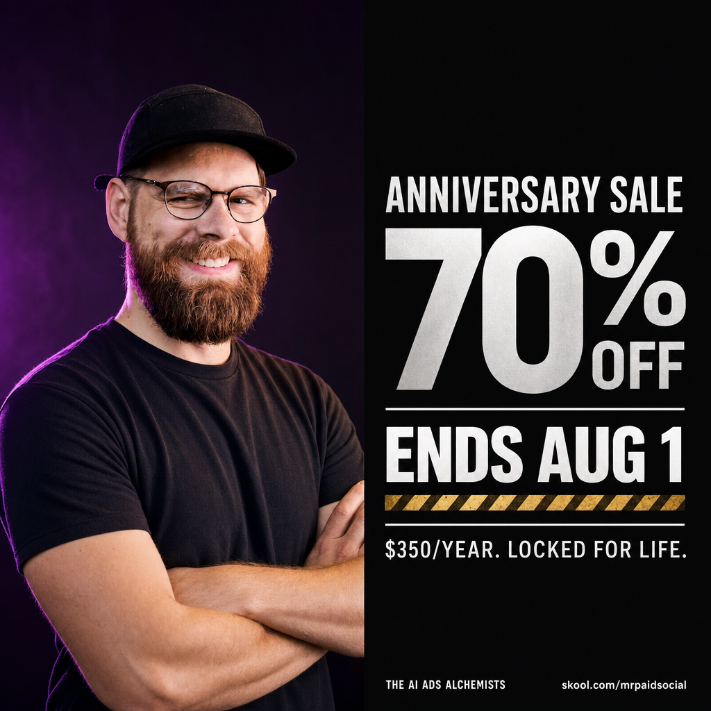 Mr. Paid Social Facebook ad