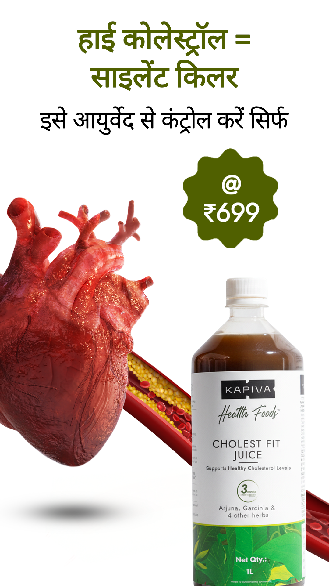 Chronic Health Solutions by Kapiva Facebook ad