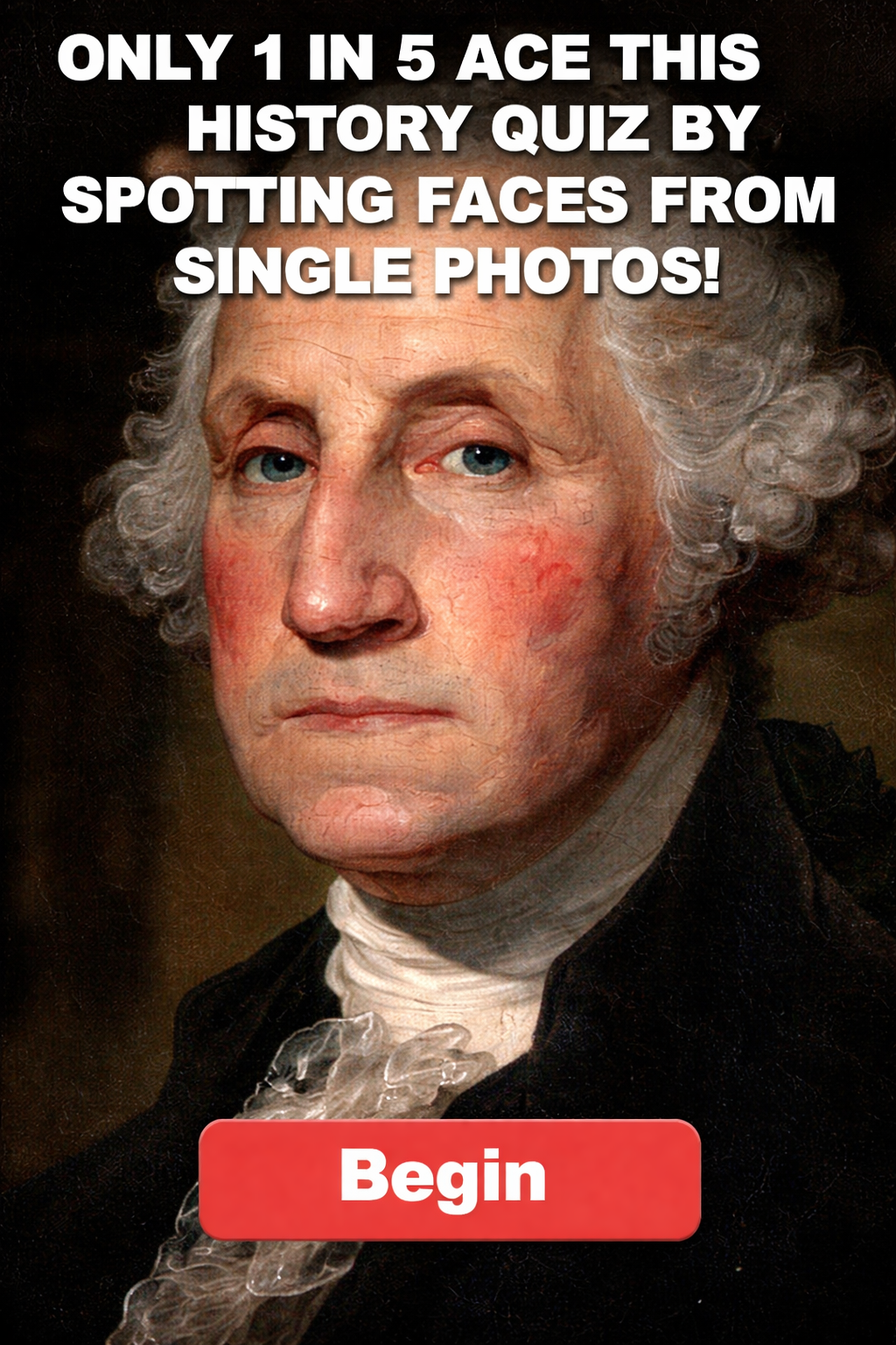 QuizGriz History Facebook ad