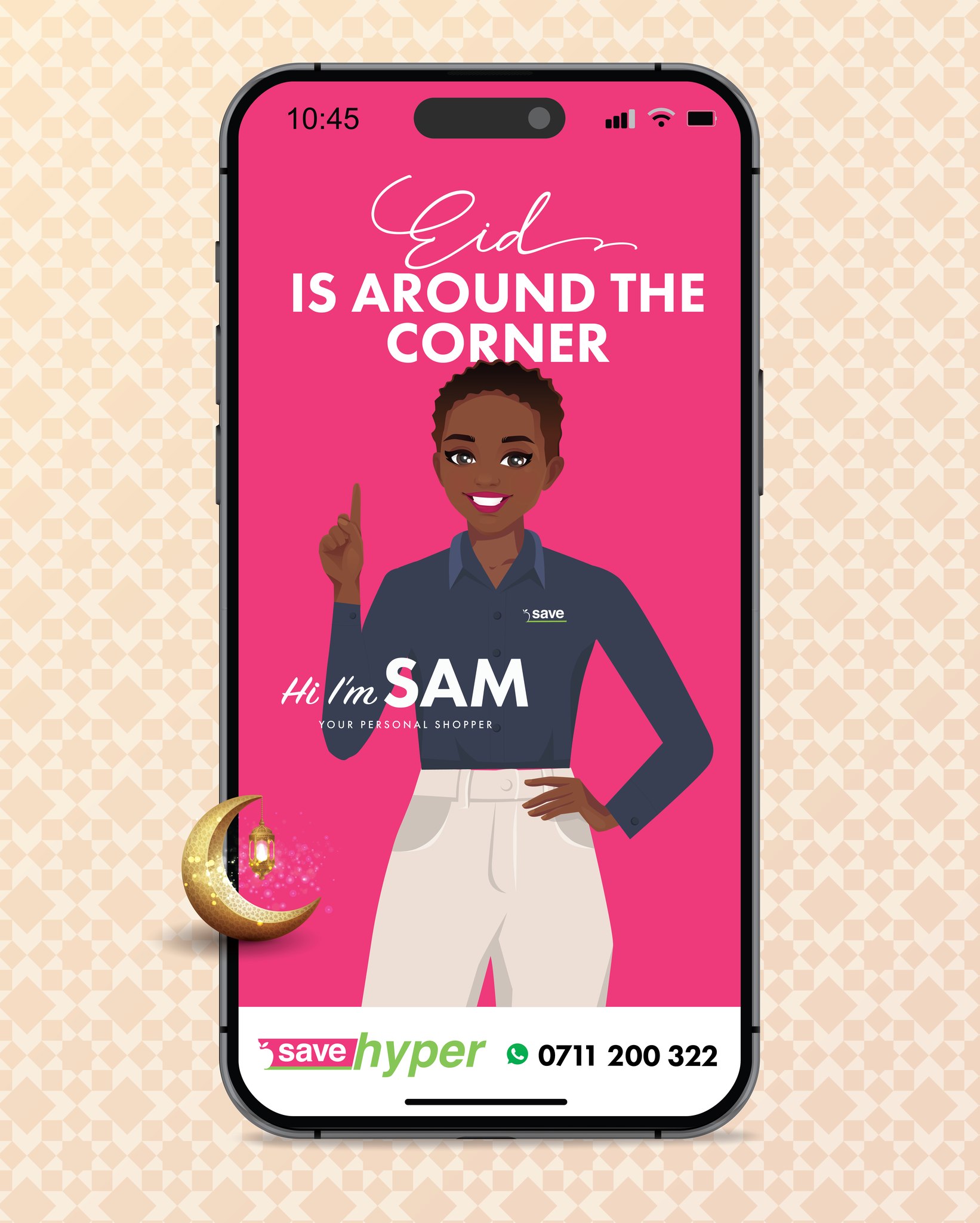 Save Hyper Facebook ad: Eid is just around the corner!