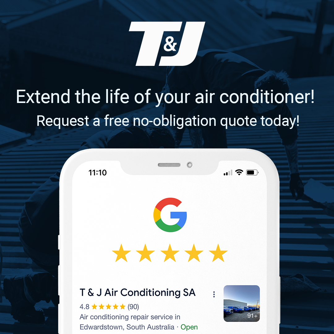T&J Air Conditioning Facebook ad
