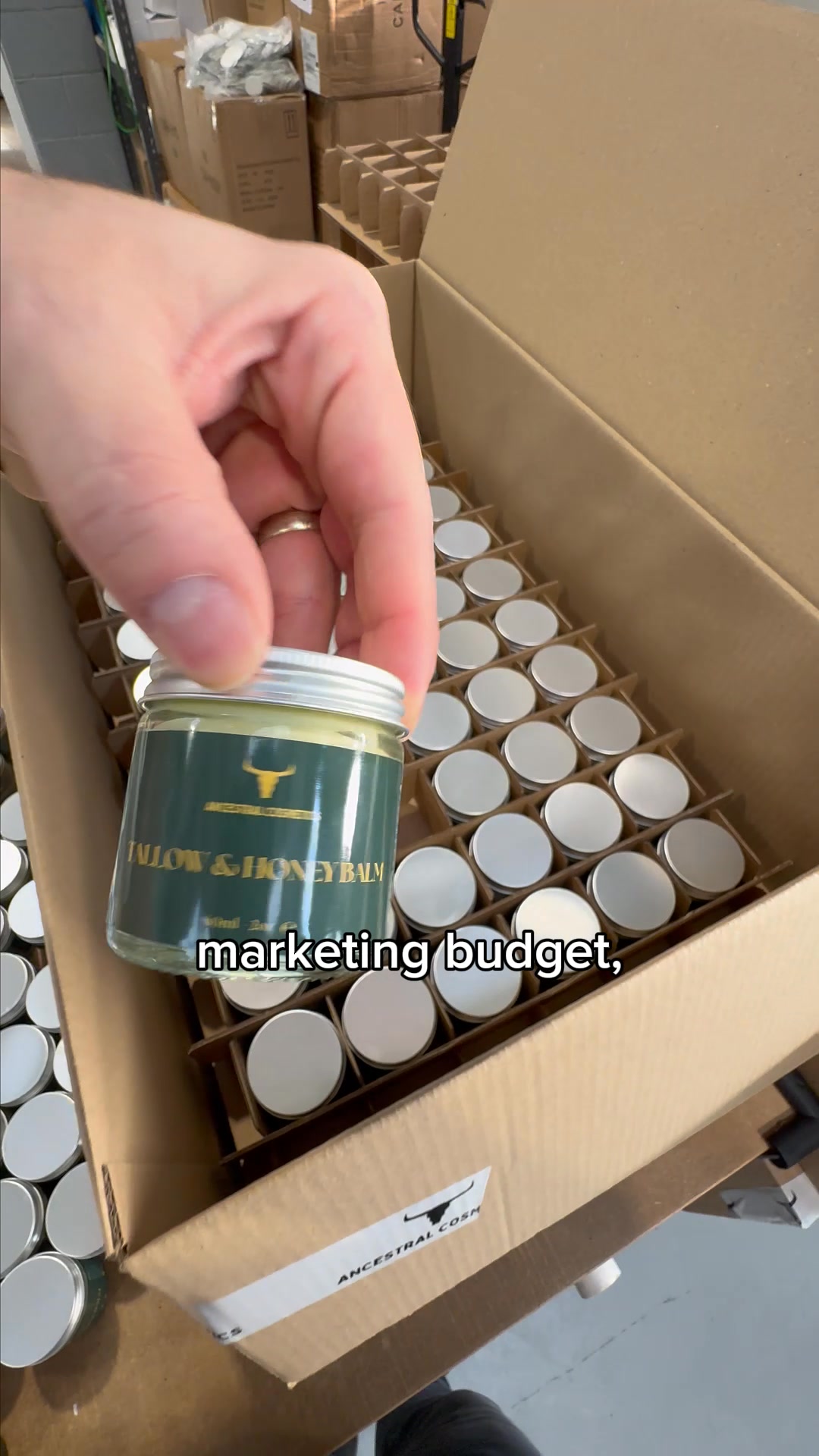 Ancestral Cosmetics Facebook ad: I made a face cream from BEEF FAT