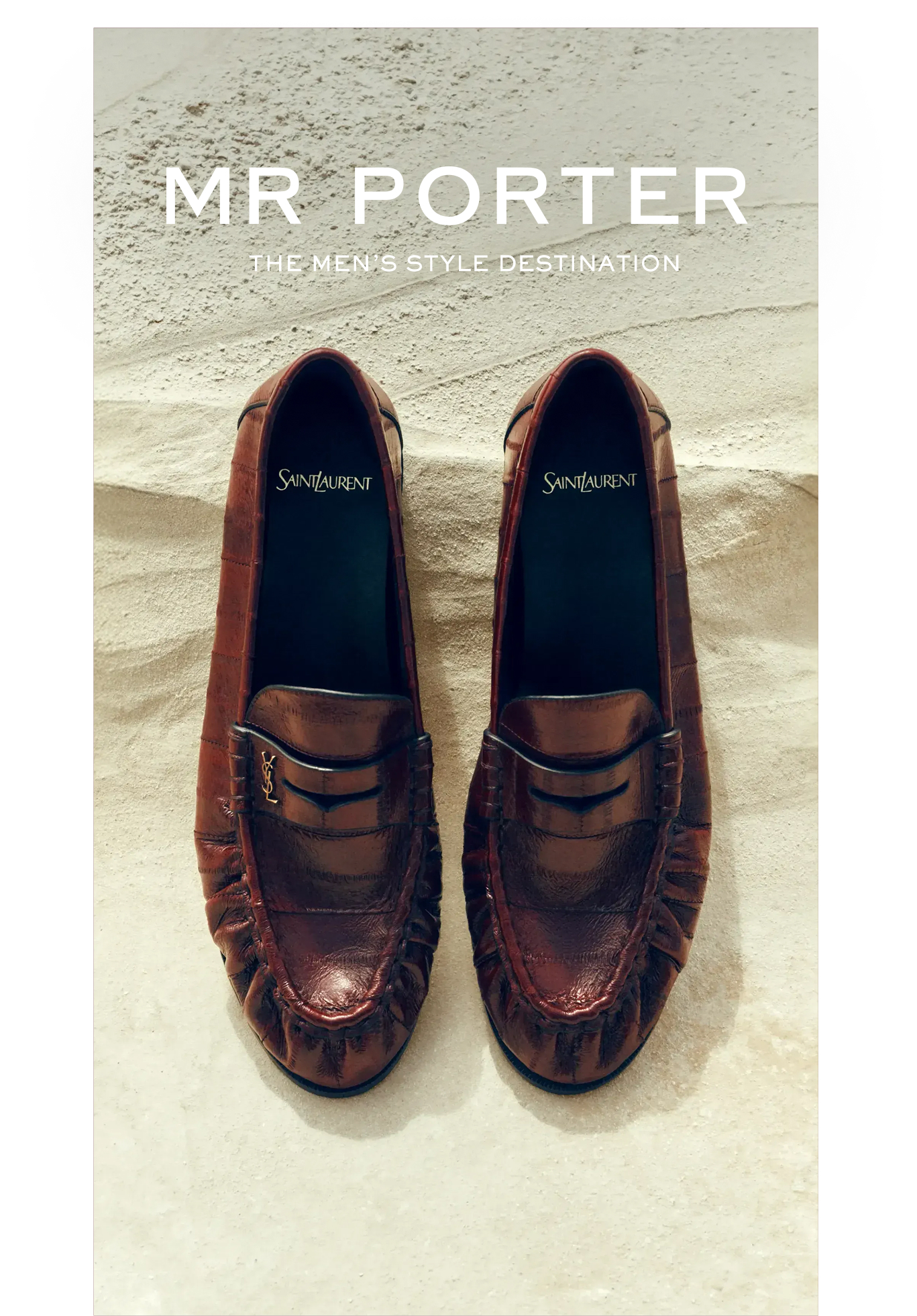 MR PORTER Facebook ad