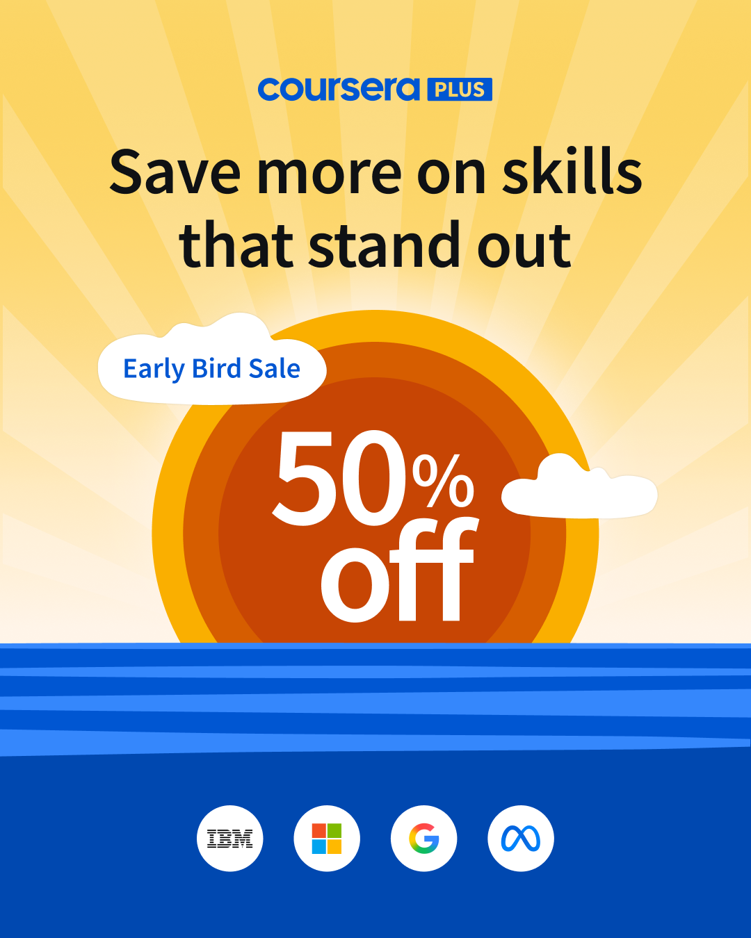 Coursera Facebook ad