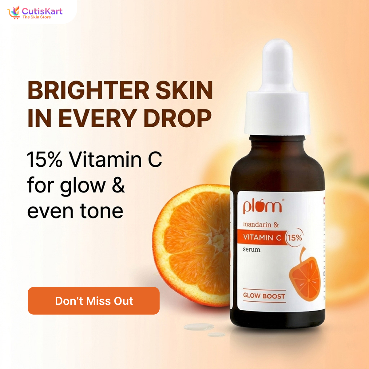 Cutiskart Facebook ad: Your favorite skincare is on SALE