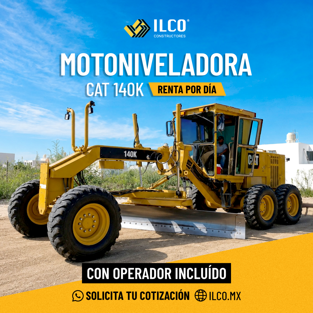 ILCO Constructores S.A de C.V Facebook ad: En ILCO Constructores ponemos a tu disposición maquinaria…