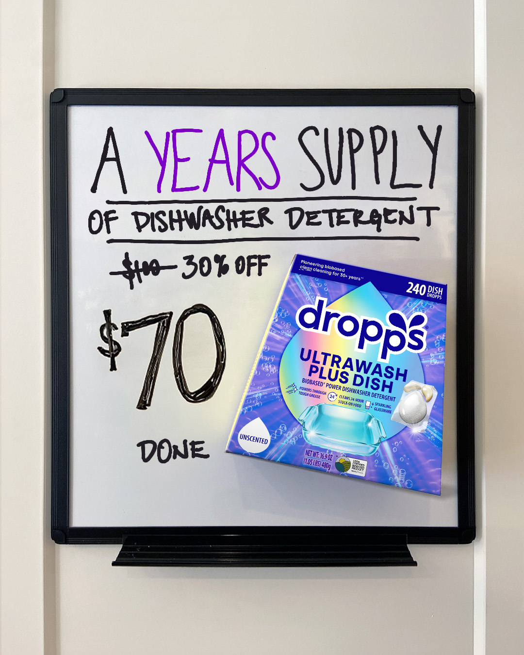 Dropps Facebook ad