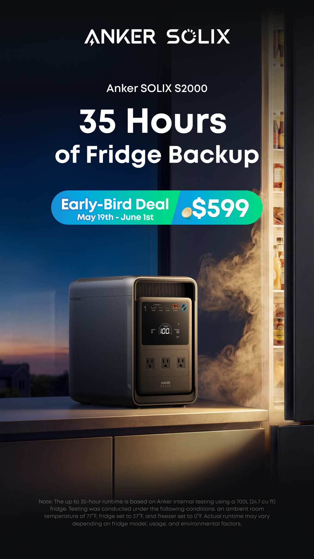 Anker SOLIX Facebook ad