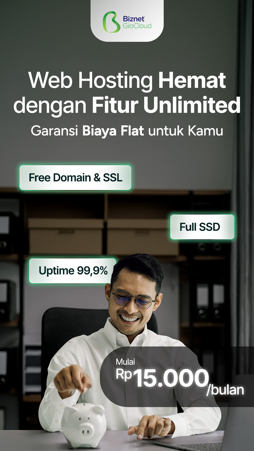 Biznet Gio Cloud Facebook ad