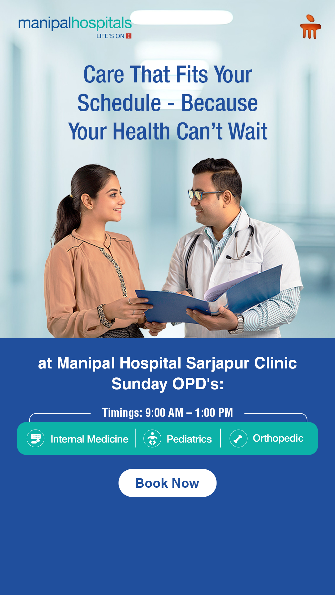 Manipal Hospitals Facebook ad