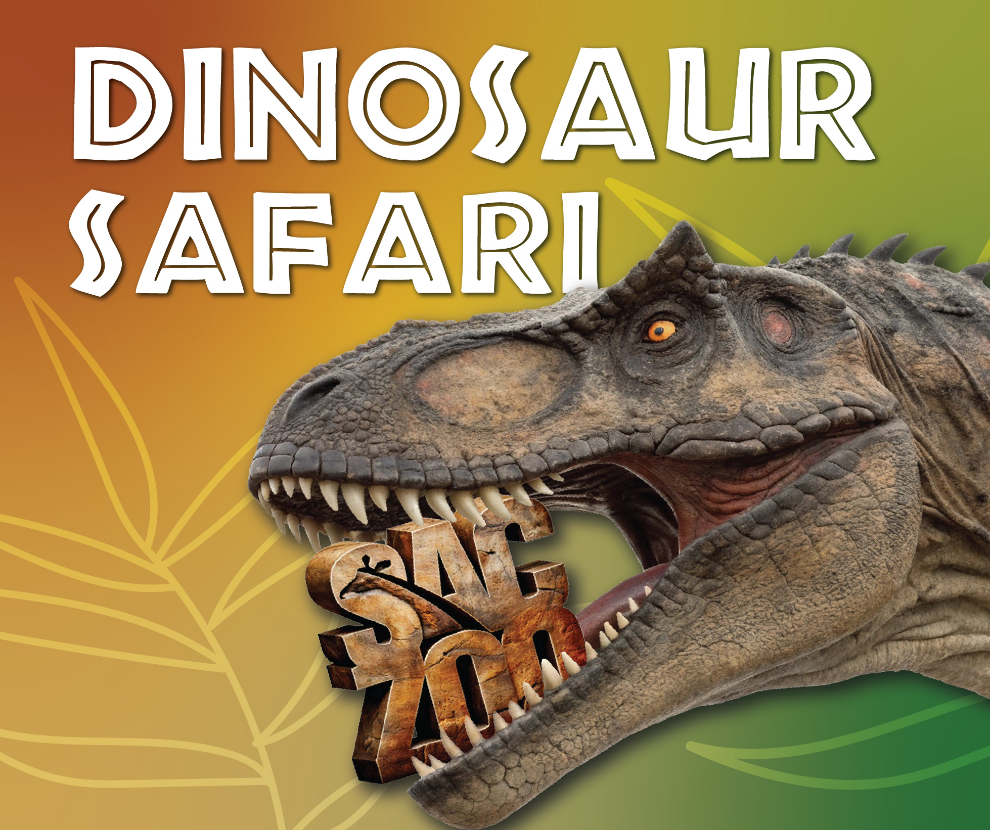 Sacramento Zoo Facebook ad: Dinosaurs are at the Sacramento Zoo!