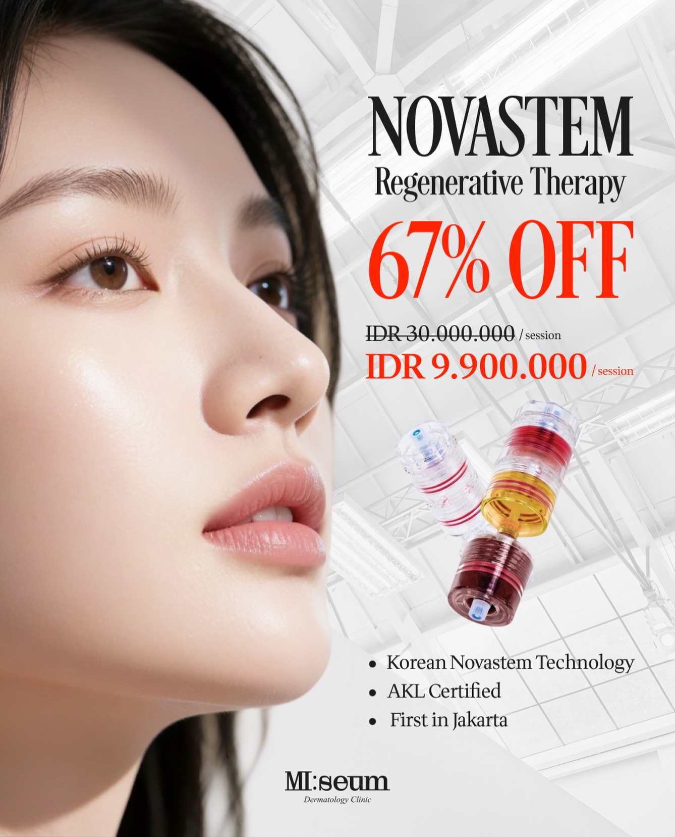 MiseumClinic.id Facebook ad: Korea’s Novastem Technology Has Arrived in Jakarta