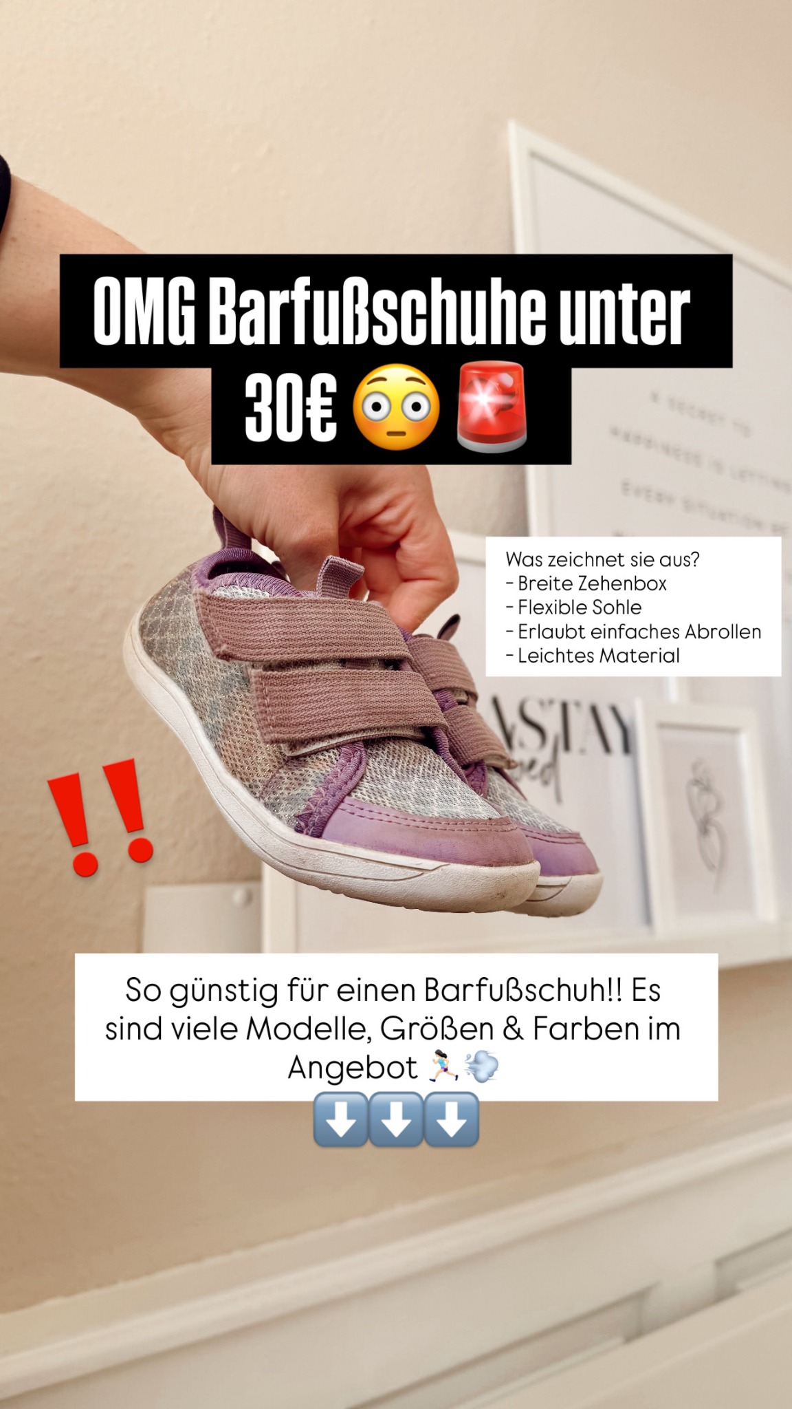 toni valerie Facebook ad: Ice Unicorn Kinder-Barfußschuhe im Angebot