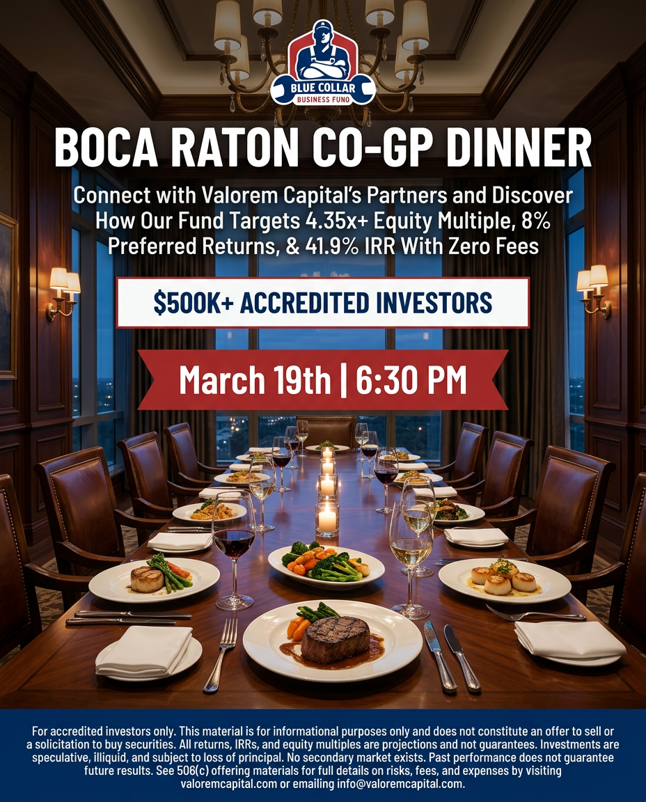 Valorem Capital Facebook ad