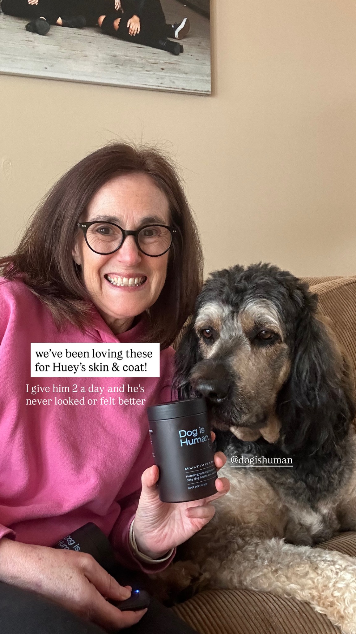Dog is Human Facebook ad