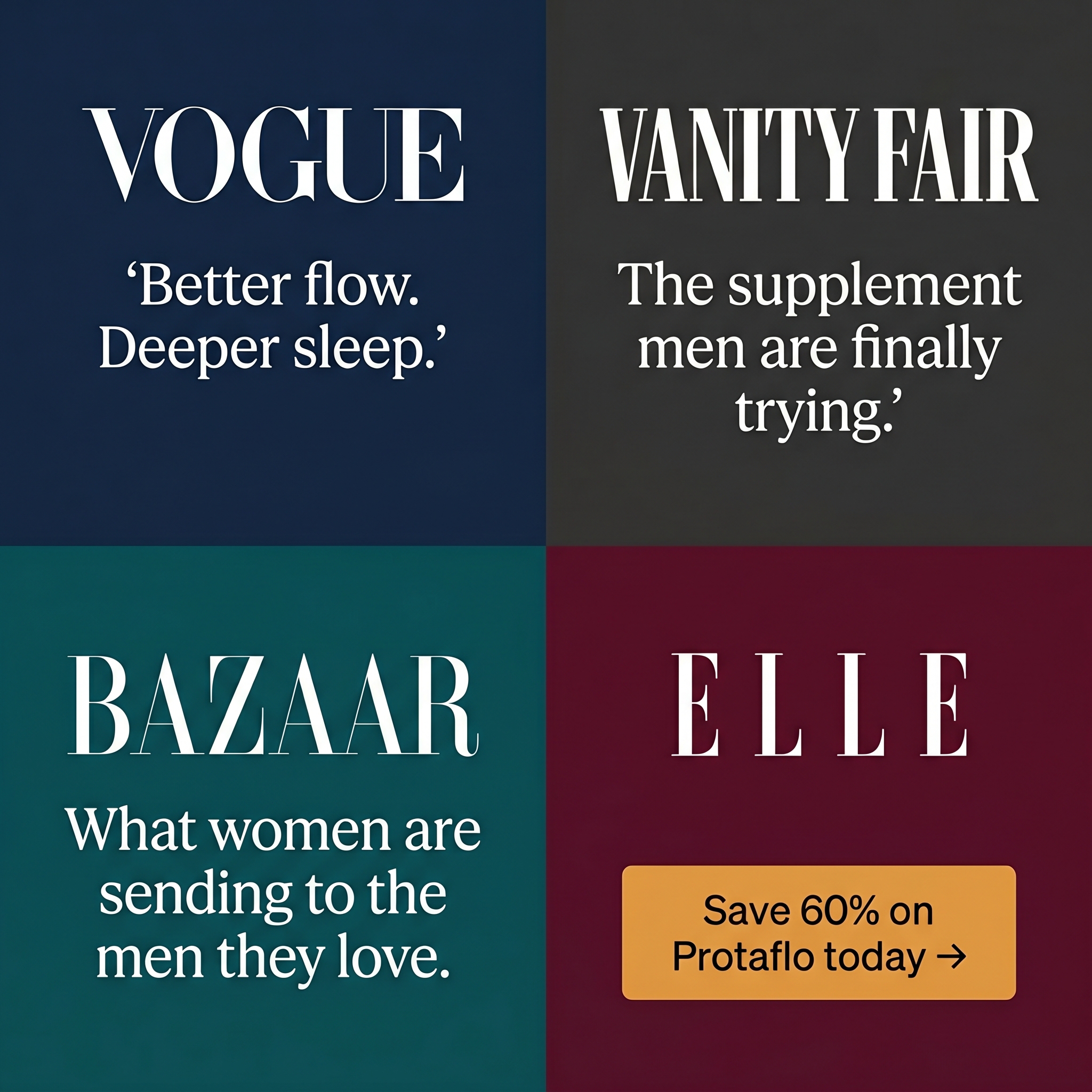 Protaflo Facebook ad